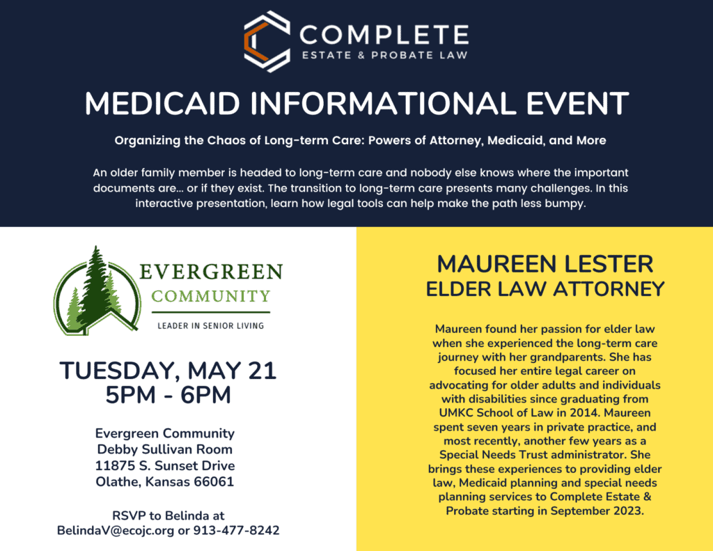 Medicaid Open House Postcard