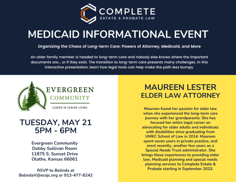 Medicaid Open House Postcard
