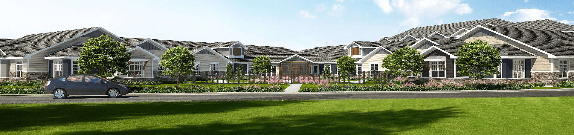 Evergreen Community Side Street View